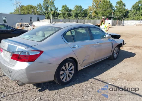 2013 Honda Accord Ex-L from USA, damaged, VIN 1HGCR2F81DA216632